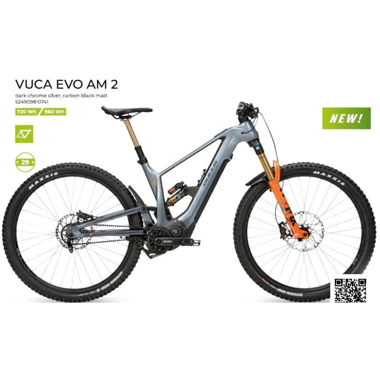 Bicicleta Eléctrica E-MTB BULLS VUCA EVO AM2 - Imagen 4