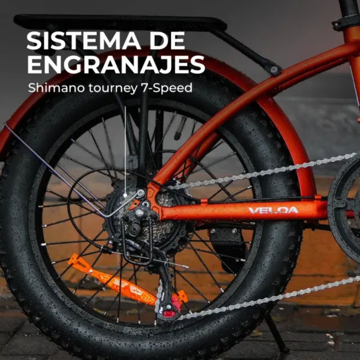 Bicicleta eléctrica EMOTORAD VELOA - Imagen 7