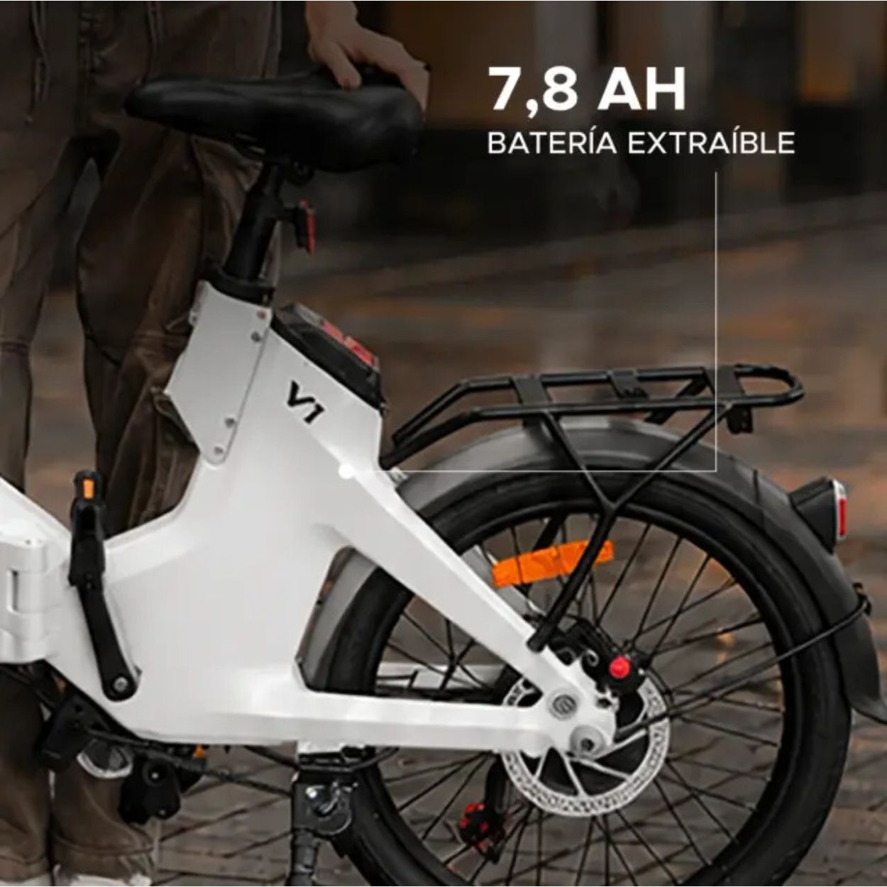 Bicicleta eléctrica EMOTORAD V1 - Imagen 6
