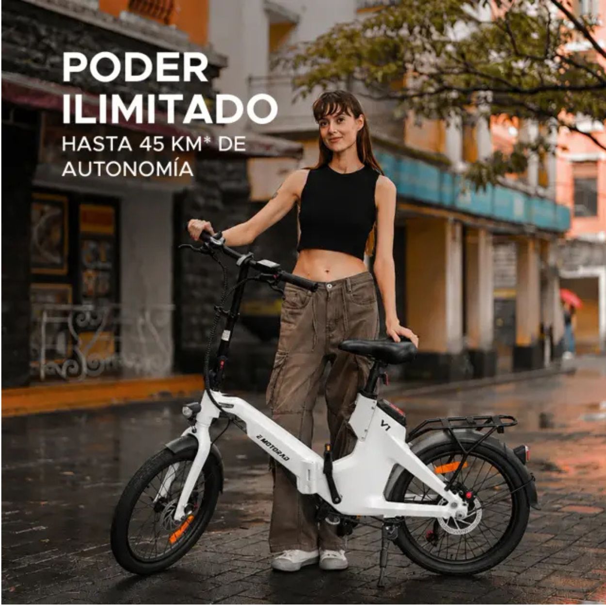 Bicicleta eléctrica EMOTORAD V1 - Imagen 2