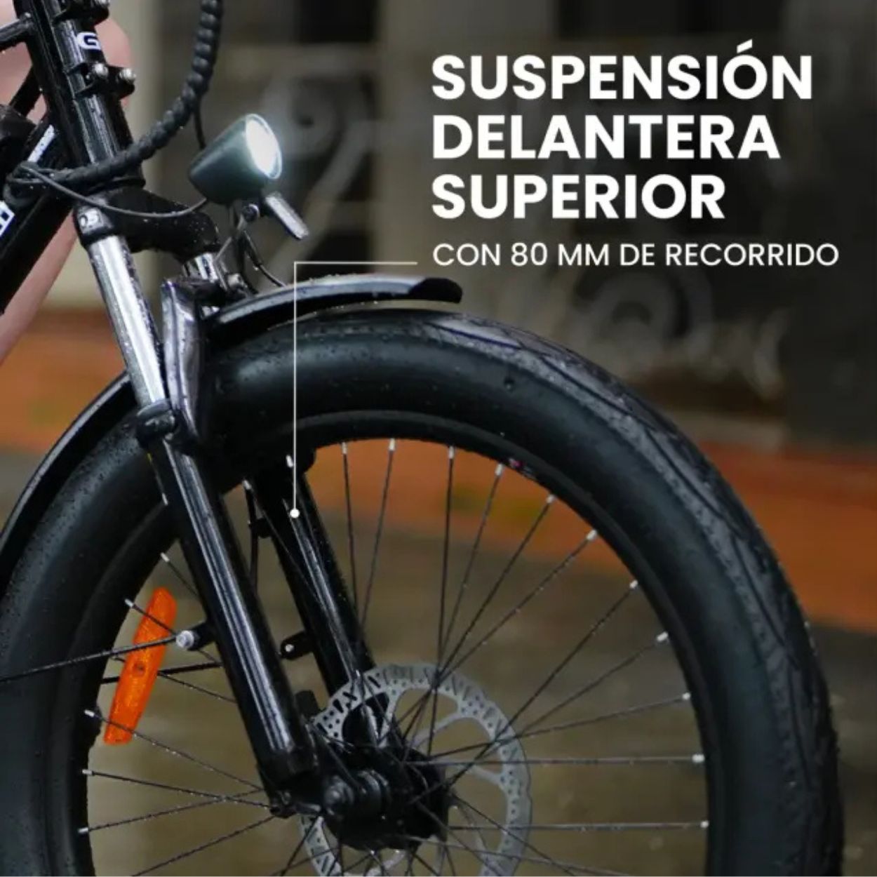 Bicicleta eléctrica EMOTORAD G1 CARGO - Imagen 7