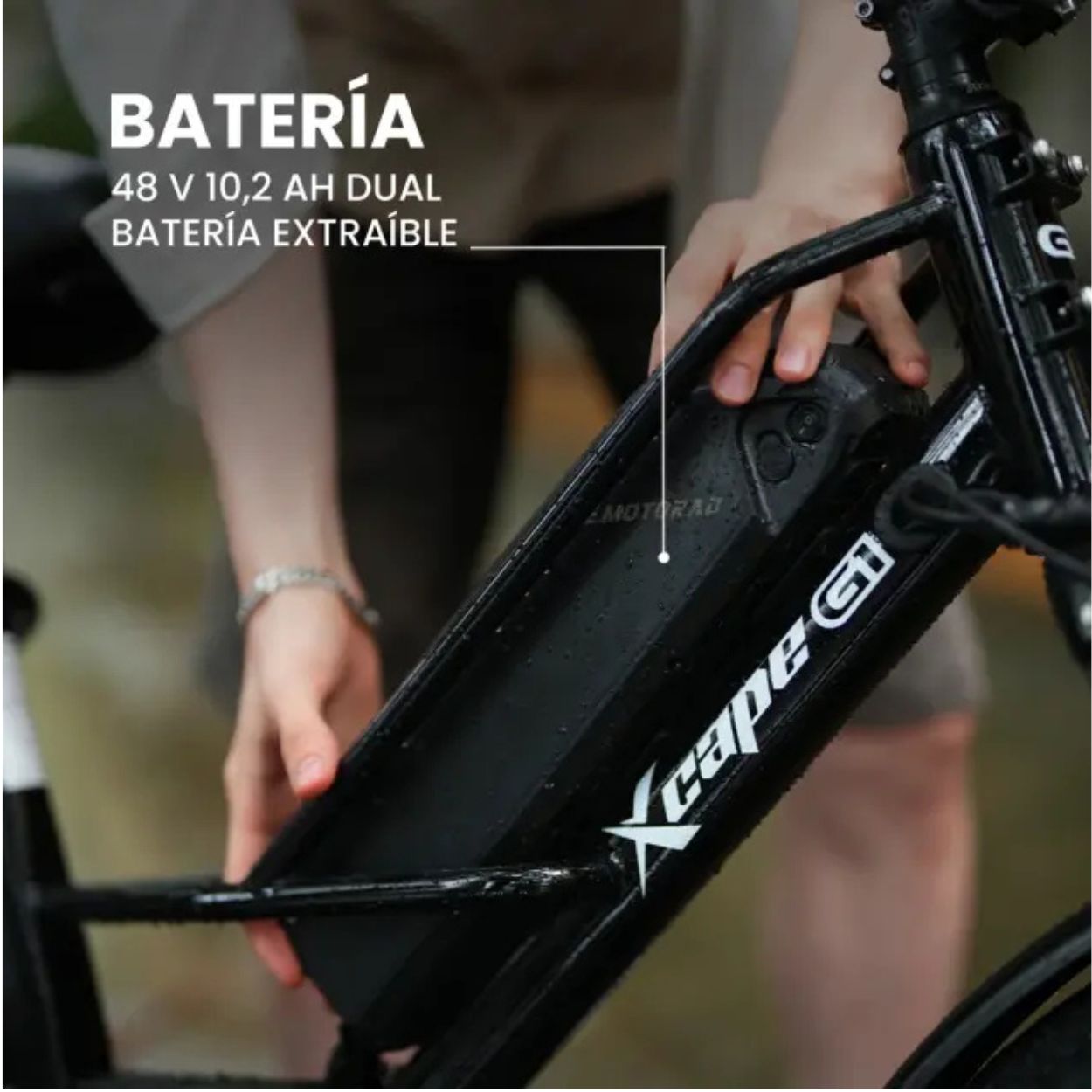 Bicicleta eléctrica EMOTORAD G1 CARGO - Imagen 6